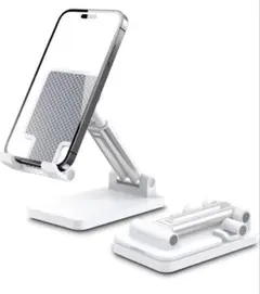 スマホスタンド 折り畳み 【極軽量・安定】 伸縮 卓上 スマホ スタンド 携帯