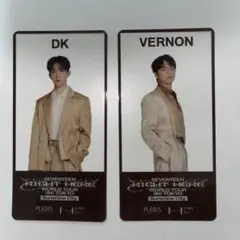 SEVENTEEN DK & VERNON タレントカード