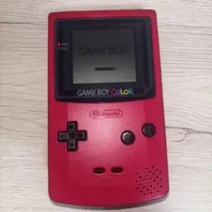 【動作品】ゲームボーイカラー　本体レッド（CGB-001）動作確認済