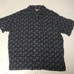 GEORGE 半袖 柄シャツ レーヨン XL