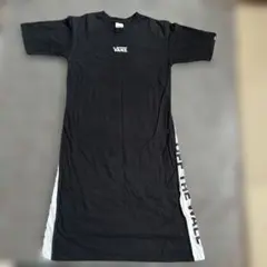 VANS ブラックカットソーワンピース