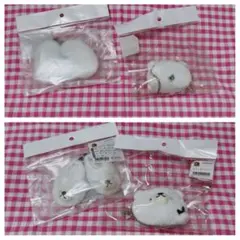 しろくましげちゃん スリッパ ポシェット セット