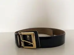 ZETT ゼット　野球　ベルト　ネイビー　エナメル