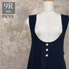 PICUS ピクス ジャンパースカート ネイビー ワンピース 149