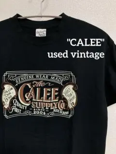 【美品】CALEE キャリー グラフィック プリントTシャツ