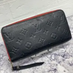8 美品 LOUIS VUITTON ルイヴィトン アンプラント 長財布 型押し