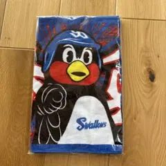 ヤクルトスワローズ　応援タオル つば九郎
