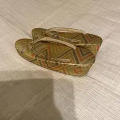 美品 佐賀錦 草履 フォーマル