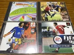 PSソフト サッカーゲーム4本セット
