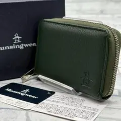 Munsingwear マンシングウェア ダークグリーン コインケース