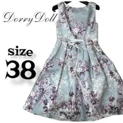 Dorry Doll ドリードール パーティードレス サイズ38 花柄 アサクラ