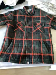 Bape ベイプ Check-print flannel チェックジャケット