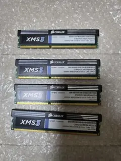 CORSAIR XMS3 (2X4GB) CMX8GX3M2A2000C9 4枚