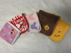 【未使用】キャラクターハンカチ5枚セット