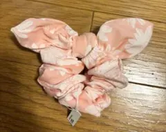 花柄ピンクシュシュ 新品 未使用