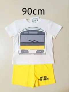 新品 JR東日本 すずかわあやこ 鈴川絢子 電車 中央線 半袖パジャマ 90cm