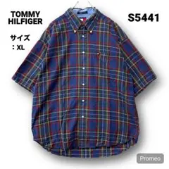 【即購入OK】TOMMY HILFIGER 半袖シャツ サイズXL チェック