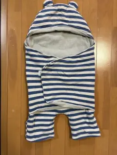 おくるみ　冬服　ベビー　お出かけ　裏起毛　新生児　50 60 70
