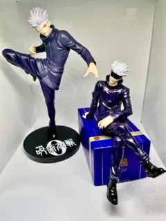 新品未開封!! 呪術廻戦 フィギュア 5点セット 呪術廻戦 プライズフィギュア 五条悟 無量空処等5点セット