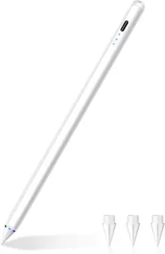 タッチペン スタイラスペン 1mm 磁気吸着 傾き感知 2018年以降