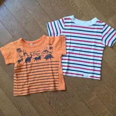 80cm Tシャツ 2枚セット