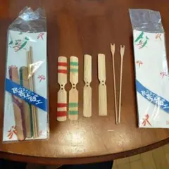 木製手品用箸セット