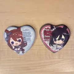 ウマ娘 ハート型キャラバッジコレクションNol.6 2点 まとめ売り