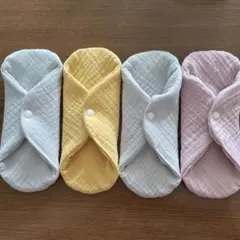 87シワ加工ダブルガーゼ三層　おりもの用　2枚セット