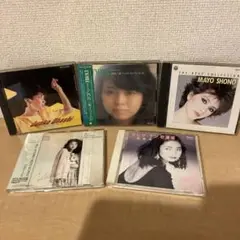 女性シンガー CD５枚セット 大橋純子　西島三重子 水越けい子 他