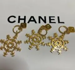急出荷CHANEL シャネル 2024年 ホリデー限定ノベルティ チャーム 3点