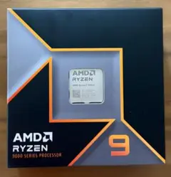 RYZEN9 9900X【国内正規品・使用期間5日美品・保証書/購入証明書付】 AMD CPU Ryzen9 9900X AM5 12コア 24スレッド 4.4GHz TDP 120W