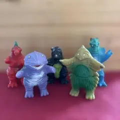 パチモン怪獣フィギュア 5体セット