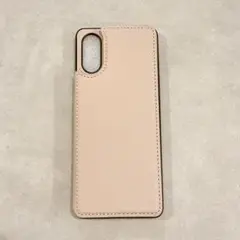 Xperia 10 VI ケース 背面 手帳型　ピンク　カード収納