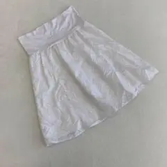 ⭐️ファーストオプション⭐️ フレアスカート　ミニスカ　清楚系　ホワイト