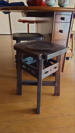 松本家具アンティークスツール