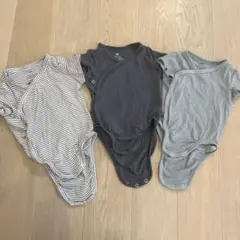 h&m 半袖ボディスーツ　75cm 3点セット