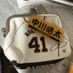 中川圭太選手 サイン入り小銭入れ 41