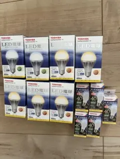 東芝　LED電球　12点セット