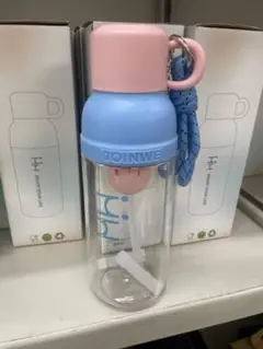 ピンク 新品 未使用 水筒 直飲み ストロー飲み 800ml スポーツ ボトル