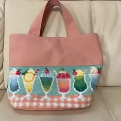 FEILER クリームソーダ柄バック