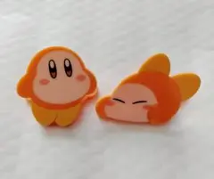 星のカービィ ワドルディ ダイカットクリップ 2個セット 未使用品