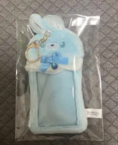 プライズ カードホルダー カード入れ うさぎ 青