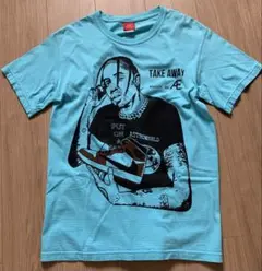 ASIDE ライトブルーTシャツ