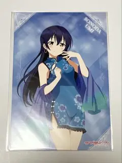 ラブライブ μ's くじ引き堂 おまけ賞 ポストカード 園田海未