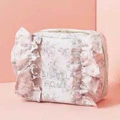 本日限定価格Sweet9月号付録ポーチ　SNIDEL HOME大容量フリルポーチ