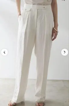 【2024SS】ウィム ガゼット フレンチリネンタックパンツ 完売品