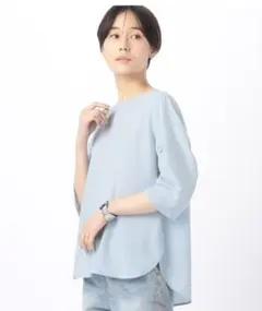 2WAYストレッチジョーゼットK.T KIYOKO TAKASEコムサトップスM