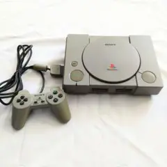 SONY PS1 プレステ1 本体 コントローラー セット グレー