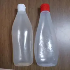 空容器　2本　マヨネーズ　ケチャップ　水遊び　工作　空き容器　夏　匿名発送