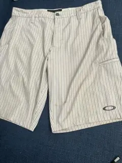 Oakley オークリー　ストライプ ショートパンツ ハーフパンツ　34W